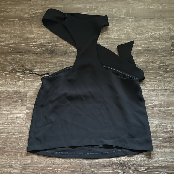 Grey Lab Choker Tube Top - Picture 3 of 6